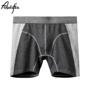 

Fashion Long Boxer Shorts Panties Man Underwear Men Boxer Men Underwear Natural Cotton Comfortable Soft Top Brand High Quality