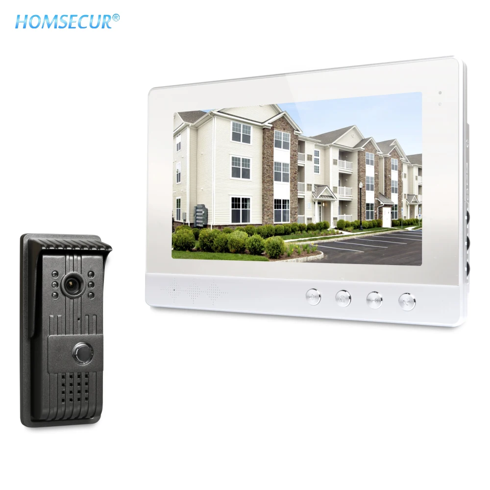 

HOMSECUR 10.1" Video Door Entry Call System with Ultra-large Screen Monitor for Apartment Shipping from the EU
