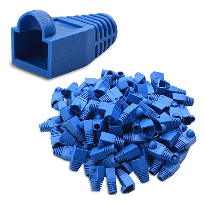 100pcs Colorful RJ45 Connector Caps for Cat6 and Cat5 Ethernet Network Cables Description Image.This Product Can Be Found With The Tag Names Computer Cables Connecting, Computer Peripherals, Ethernet network cable, PC Hardware Cables Adapters