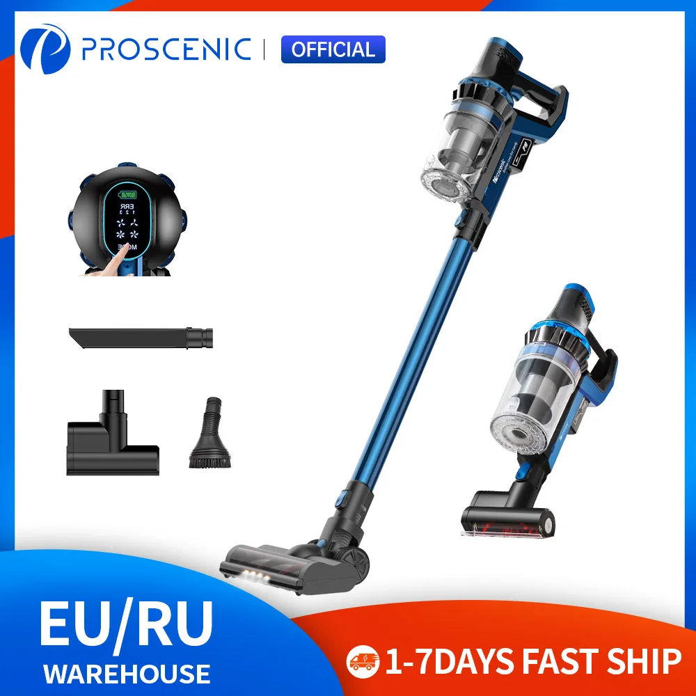 Proscenic P10 Aspirapolvere Senza Fili, Potente Aspirazione 23000pa, Scopa  Elettrica con Display Touch, Batteria Ricaricabile|Vacuum Cleaners| -  AliExpress
