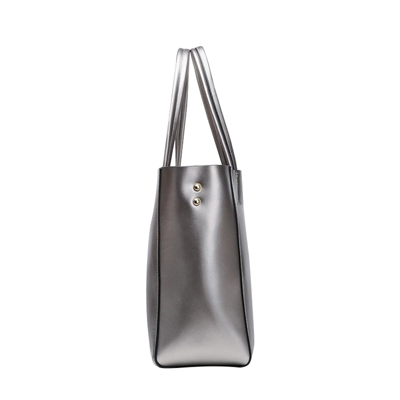 Бренд dienqi, женские сумки из натуральной кожи, серебряные большие женские сумки через плечо, большие женские кошельки и сумки, дизайнерские сумки-тоут