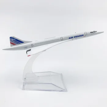 

Children's Birthday Gift Toy 1: 400 Airplane Model Alloy Airplane Model French Concorde Alloy Airplane Model