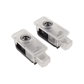 

2pcs LED Car Door Courtesy Light Projector For Porsche Cayenne 2003 2004 2005 2006 2007 955 Auto Welcome Interior Lamp