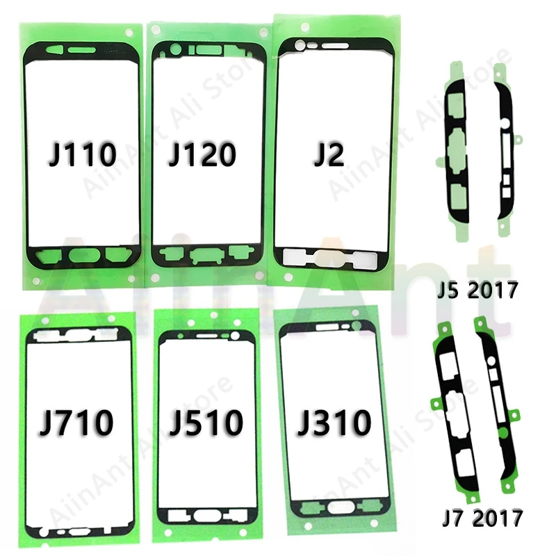 Оригинальный ЖК-дисплей Экран Дисплей передняя рамка стикер для Samsung Galaxy J1 J110 J120 J2
