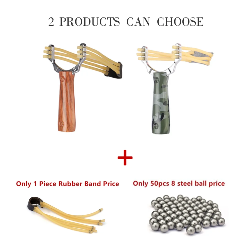 Профессиональный Рогатка Slingshot Sling shot из алюминиевого сплава камуфляжный лук не