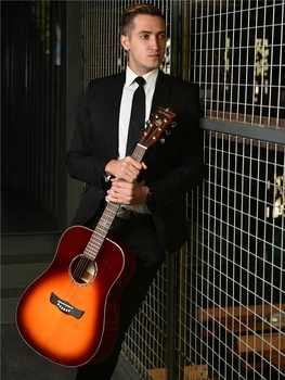 

ST.PAUL SPL-D20 41" solid spruce wood Acoustic guitar, acoustic electric guitar,