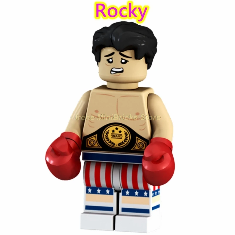 Power Rangers Red Dead Redemption Rocky Spawn Терминатор AI Pacino детективный констебль строительные блоки модель игрушки подарок на день рождения - Цвет: Сливовый