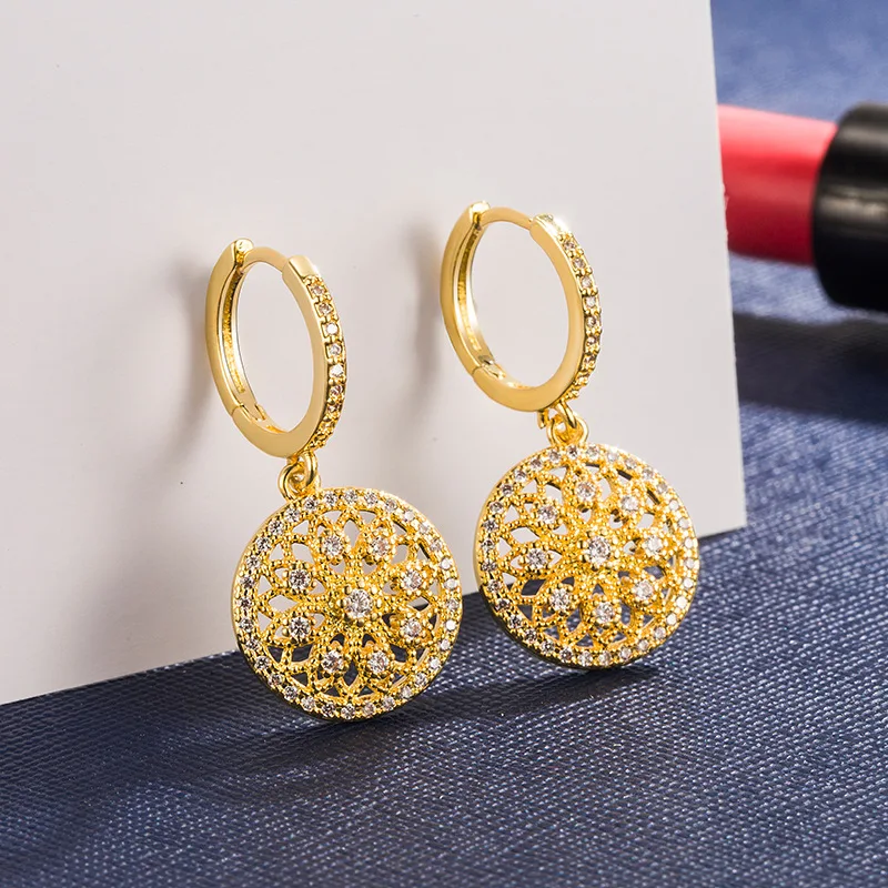 queso Mínimo Trampolín Gold Jewelry 14 K Earrings | Earrings 14 K Gold Filled | 14 K Stud Gold  Earrings - New - Aliexpress