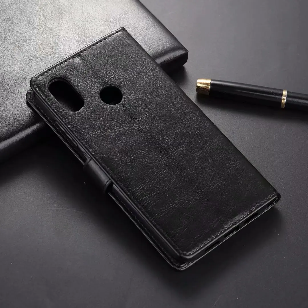 Роскошный кожаный флип-чехол-бумажник для Xiaomi mi a1 A2 A3 6 8 9 Lite SE 9T Pocophone F1 mi A3 mi 8 mi 9 мягкий чехол из ТПУ для телефона