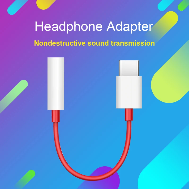 Кабель с разъемом для наушников типа C на 3 5 мм AUX USB Oneplus 7T 6T 7 Pro Huawei P30 pro Xiaomi Mi 9 8 6 se