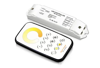 

RF Wireless Remote Control 4 areas CCT LED Dimming Controller