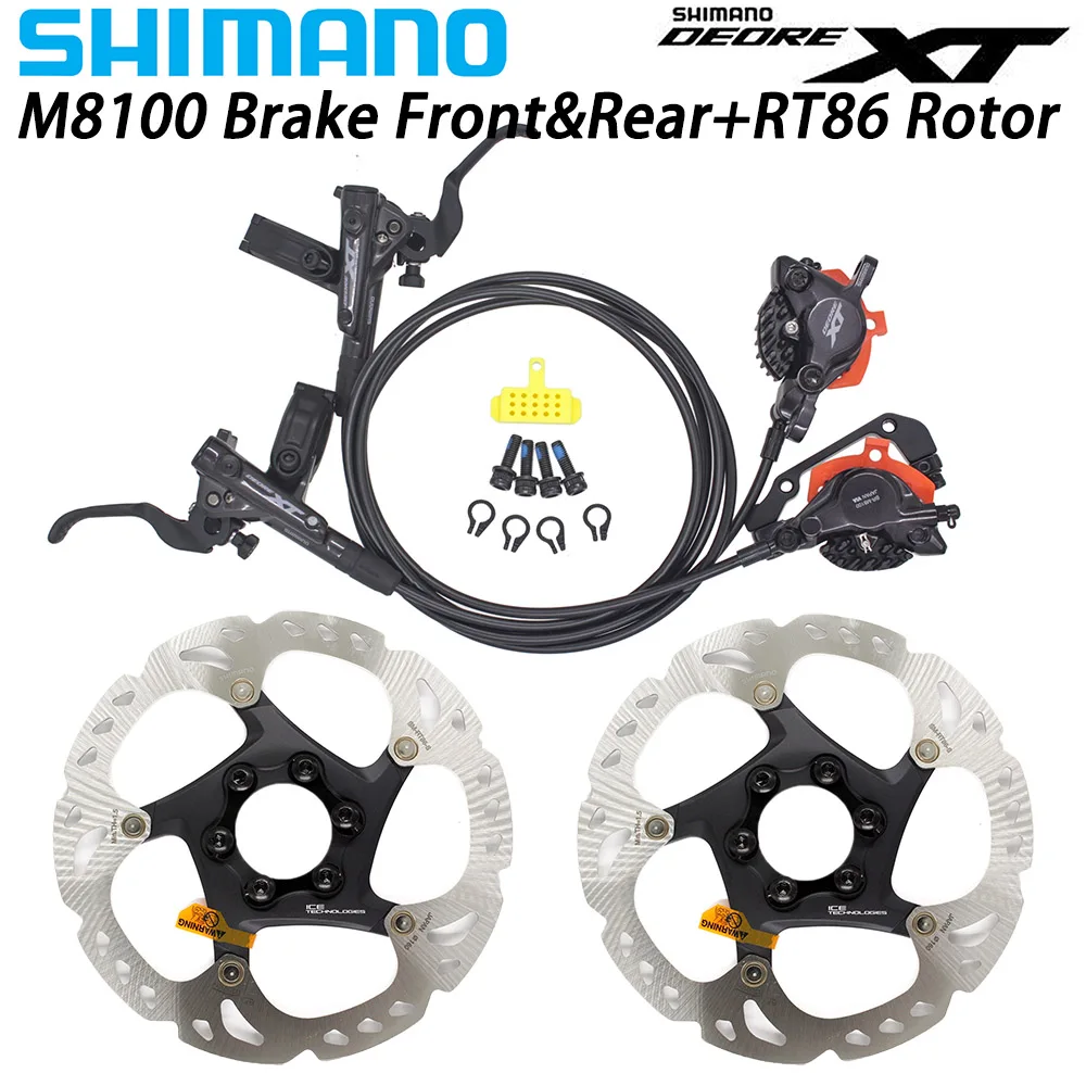 Shimano Deore XT M8100 MTB велосипед гидравлические дисковые тормоза спереди и сзади