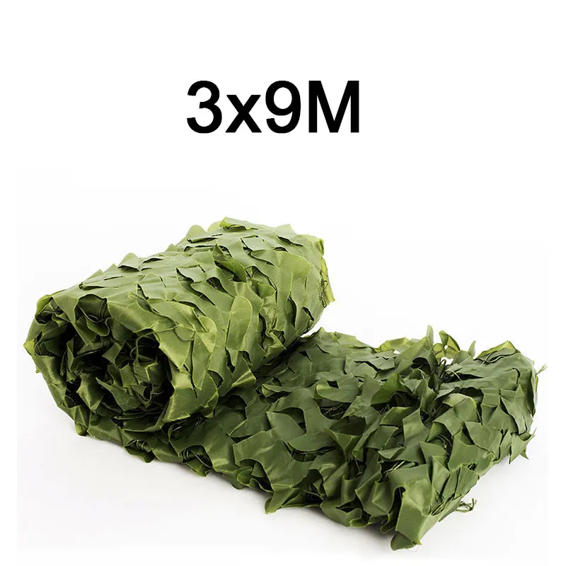 Green MENFLY 3x9 м Открытый Камуфляжный тент с сеткой фирма наблюдения за птицами Скрытая сетка коридор забор солнцезащитный навес для крыши, Солнцезащитный каркас - Color: Green