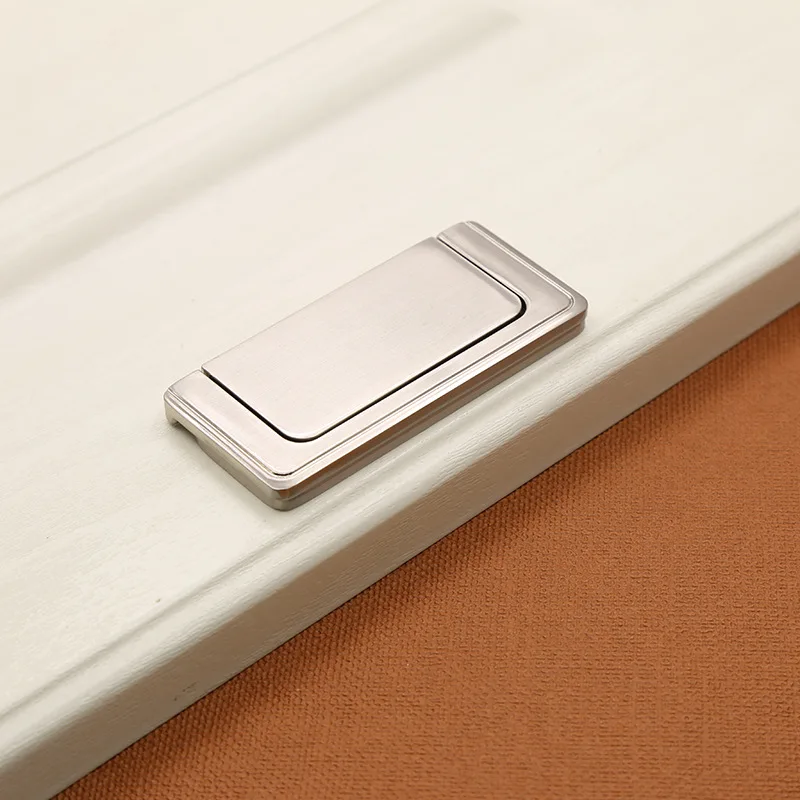 Стиль сплав гальваническим никелевым щеткой ручка минималистский современный шкаф ящик двери шкафа 96 Твердые Diplopore длинные руки