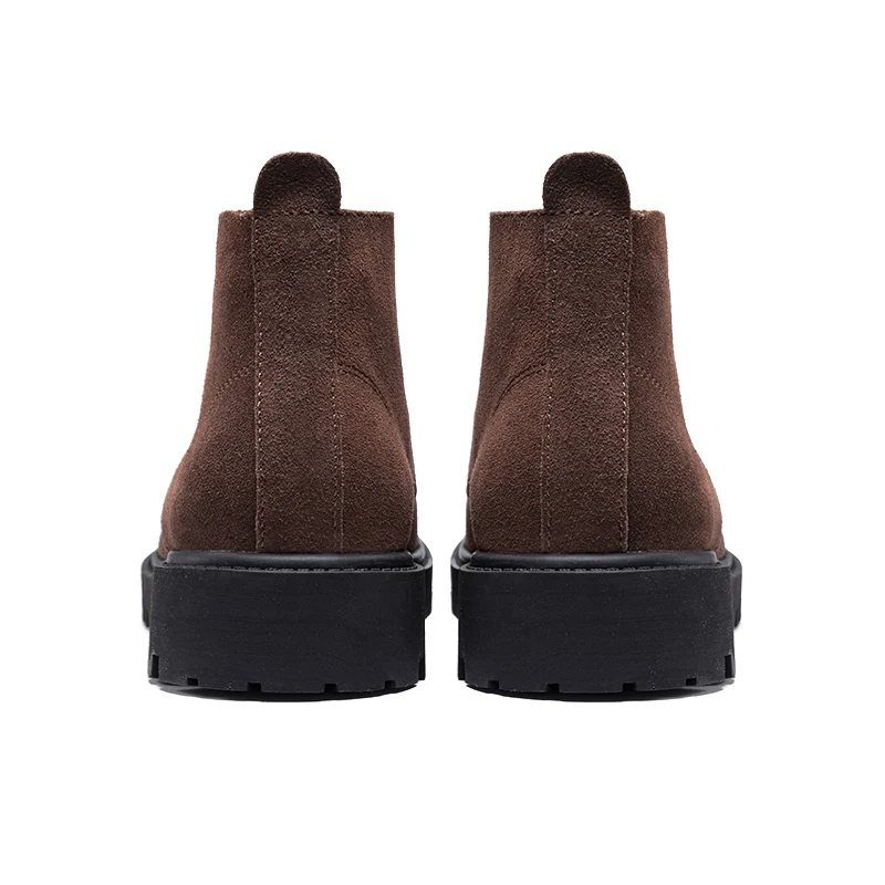 Mring desert boots men's high-cut tooling shoes England handmade suede Martin boots men's boots casual leather boots tide