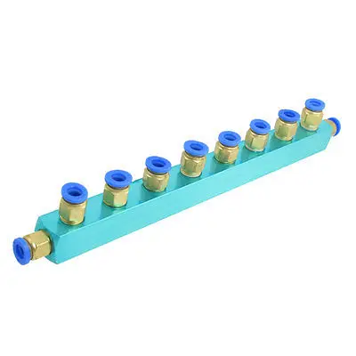 

Pneumatic Air Hose Fitting 8mm 8 Way Push in Quick Coupler Fgupi
