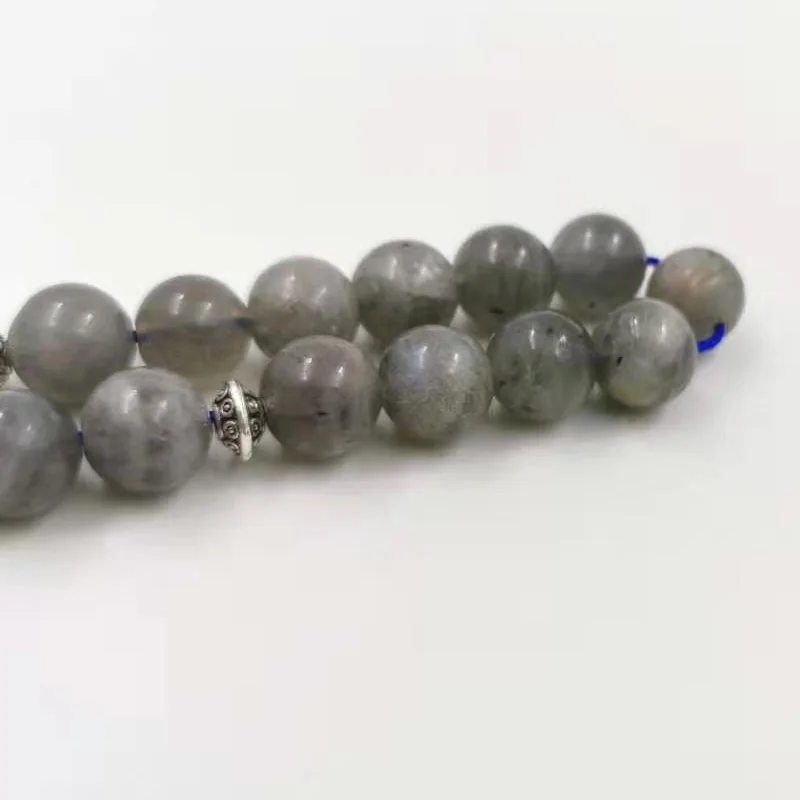 Натуральный Камень лабрадорит Tasbih мусульманский человек браслет misbaha Исламский подарок masbaha 33 45 51 66 99 бусины