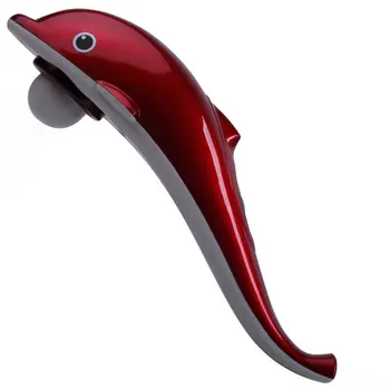 

Dolphin Massage Stick Massage Equipment Electric Vibrating Massager Waist Leg Whole Body Care Health Monitors