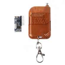 Пульт дистанционного управления беспроводной приемник переключатель гнездо обучения код EV1527 модуль декодирования Кнопка 433 МГц 4CH выход СВЕТОДИОДНЫЙ Электрический дверной