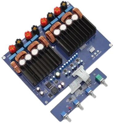 2 1 каналов 1200 Вт оригинальный TAS5630/OPA1632DR/ TL072 Класс D плата цифрового усилителя