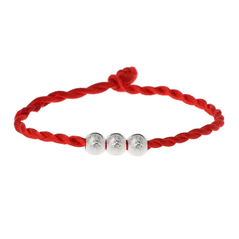 

Kabbalah Red Rope String Bracelets Good Luck Amulet Buddhist Fashion Jewelry U50C