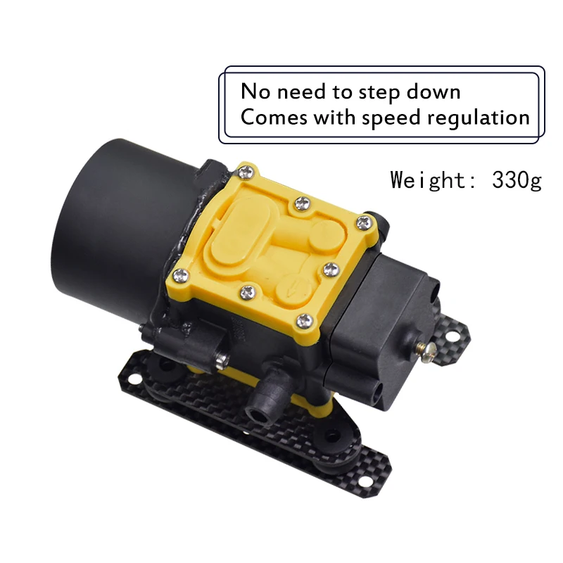 DC48v-58v 12-14S с собственным регулированием скорости водяной насос для сельскохозяйственных беспилотников БПЛА 4л/мин Опрыскиватель Сельскохозяйственный БПЛА аксессуары