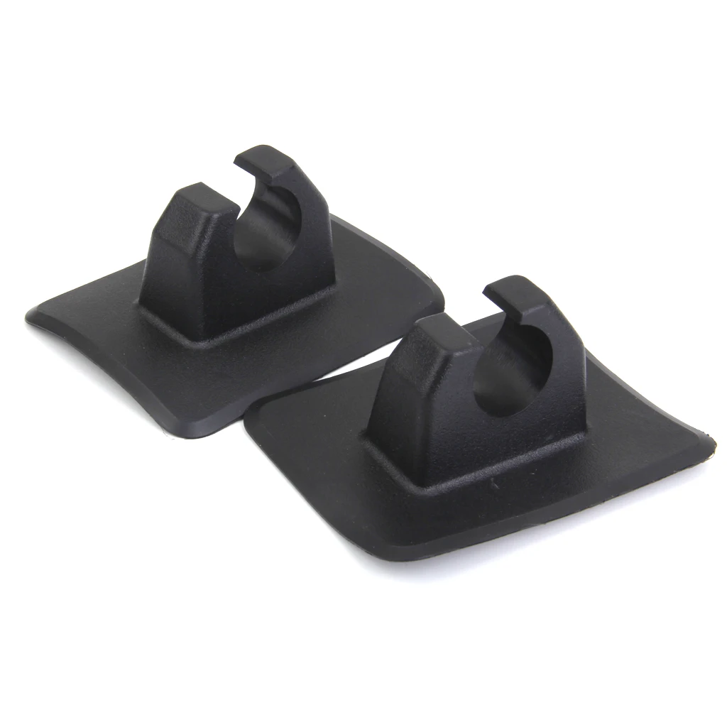 2x PVC Paddle Oar Mount Holder Hook Push Pole Clips Kayaking, Canoeing & Rafting Accessies for Kayak Boat Dinghy