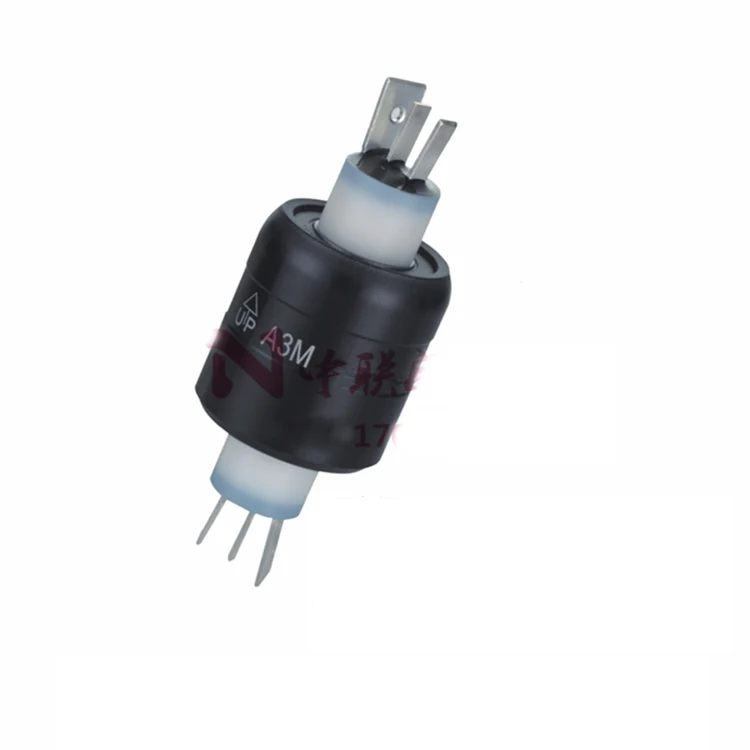 Токосъемное кольцо круглого сечения a3m/a3m ртути slip-ring 3-ходовой поворотный разъем M331