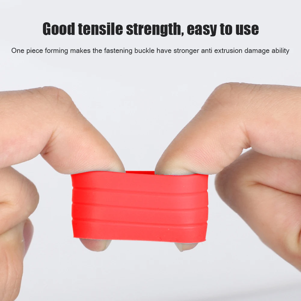 2PCS Bicycle Handlebar Tape Fixing ring Road Bike Handle Grip Wrap Holding Silicone Rings Cycling Fixed Sleeve Collar Bike Parts bike handlebar tape