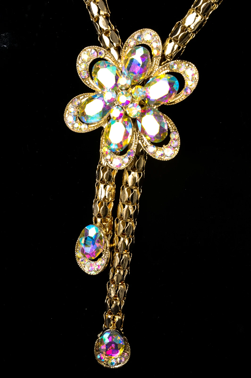 Sunny Jewelry Sets Hot Sale Bridal Wedding Flower Zircon Earrings Necklace Bracelet Ring For Women Romantic Trendy Gift Party