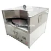 110v 220v Gas heating auto rotation flat pita bread baking machine oval wheat cake making furnace oven baked wheat cake machine 5