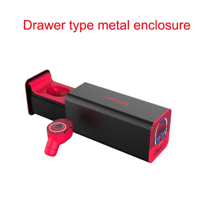 TWS Bluetooth Wireless Earphones Stylish Stereo In-Ear Earbuds Mini Sport Run mini Invisible Bilateral Headset Bluetooth 5.0