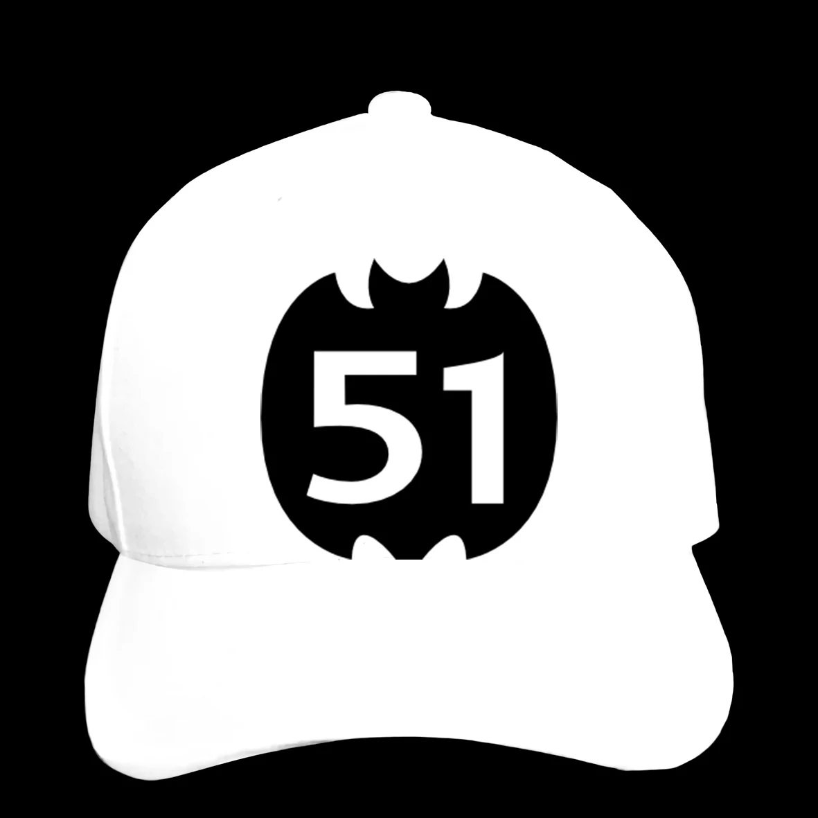 Бейсболка 51 на Social logo Hat остроконечная Кепка