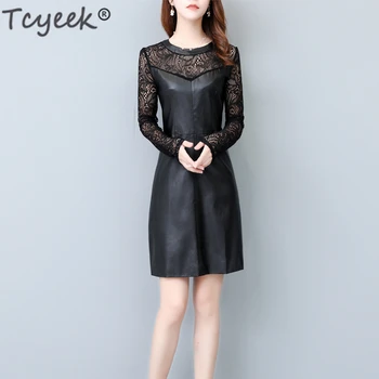 

Tcyeek Sexy Lace Dress Women Winter Autumn Clothes 2019 Korean Vintage Bodycon Midi Dress Elegant Ladies Vestidos Ropa Mujer 409