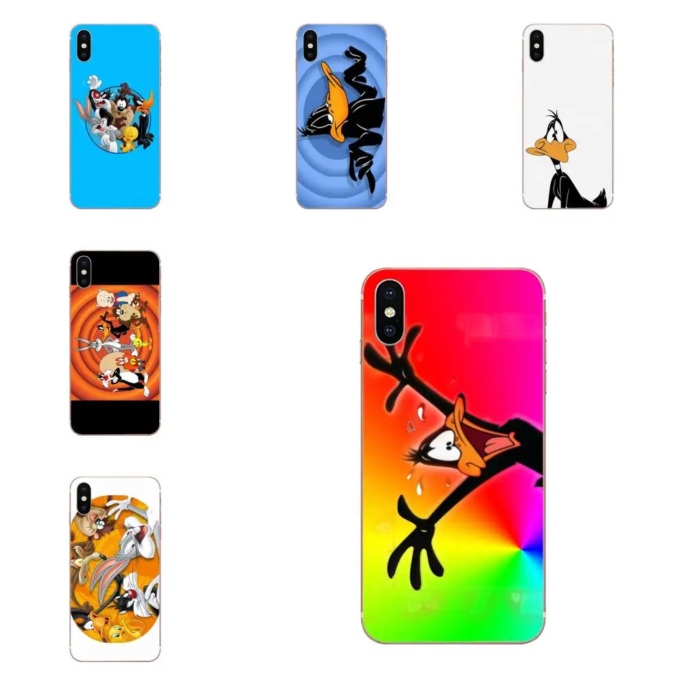 

TPU Protective Skin For Samsung Galaxy Note 5 8 9 S3 S4 S5 S6 S7 S8 S9 S10 5G mini Edge Plus Lite Looney Tunes