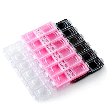 

Travel Pill Case 12 Cell drug container DIYNail Art Rhinestone Jewelry Storage Boxs organizer pillcase pocket medicine boxes