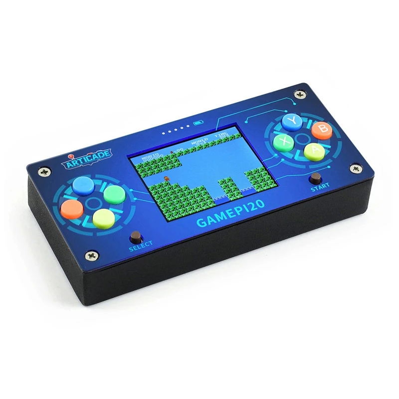 

Retail DIY Game Console for GamePi20 Mini Video Game Console for Raspberry Pi 2.0 Inch IPS Display