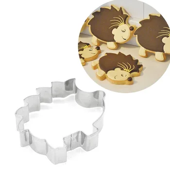 

Hedgehog Cookie Cutter Stainless Steel Biscuit Cut Mold Baking Fruit Cut Cake Mold Embossing Printing Die