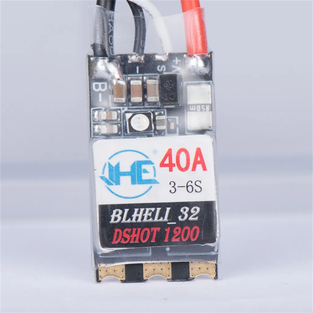 40a 3-6s Blheli 32 бесщеточный Esc Dshot1200 готов Rgb Для моделей Rc Мультикоптер Дрон Аксессуары Для дрона Для DJI