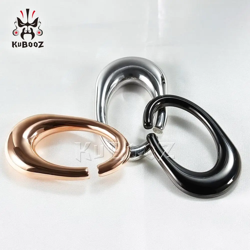 Wholesale Price Piercing Heavy Ear Weight Gauges Piercing Body Jewelry Ear Plugs Tunnels Fashion Gift For Unisex 8PCS