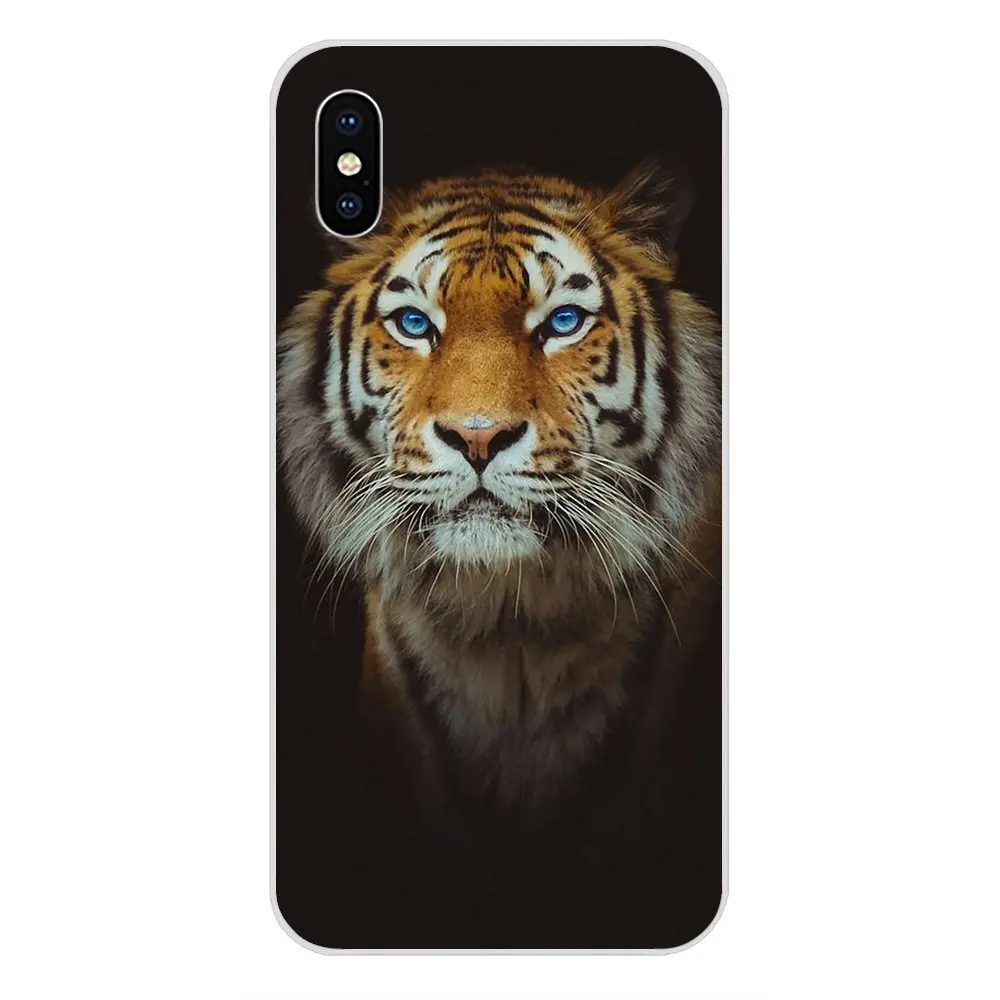 Мягкий ТПУ чехол для телефонов Tiger для Xiaomi Redmi Mi 4 7A 9T K20 CC9 CC9e Note 7 9 Y3 SE Pro Prime Go Play - Цвет: as picture