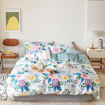 

Duvet Cover Set Quilt Cover Queen Full King Single Size Children Cartoon Bedclothes Comfortable Bedding Set