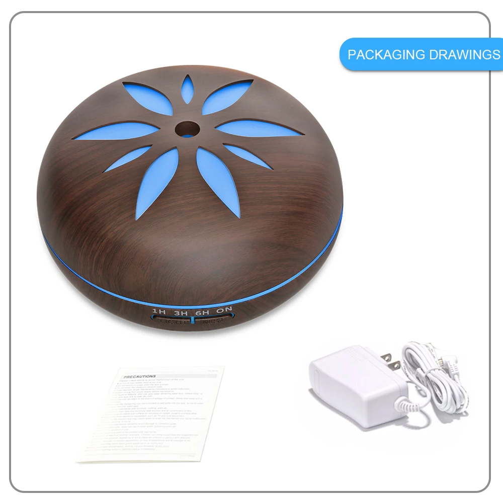 

Home Aromatherapy Diffuser Humidifiers 550 Ml Usb Air Aroma Diffuser Remote Control Light Cold Fog Home Air Purifier