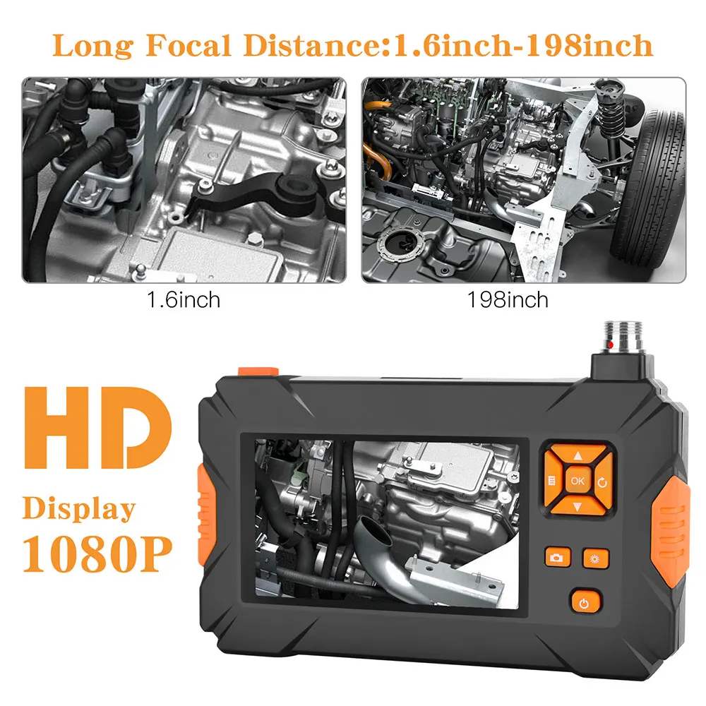 

Practical Visual Endoscope Photos Inspection Camera Waterproof 1080p Inskam112 ABS Real-Time Video Microscope Monitoring