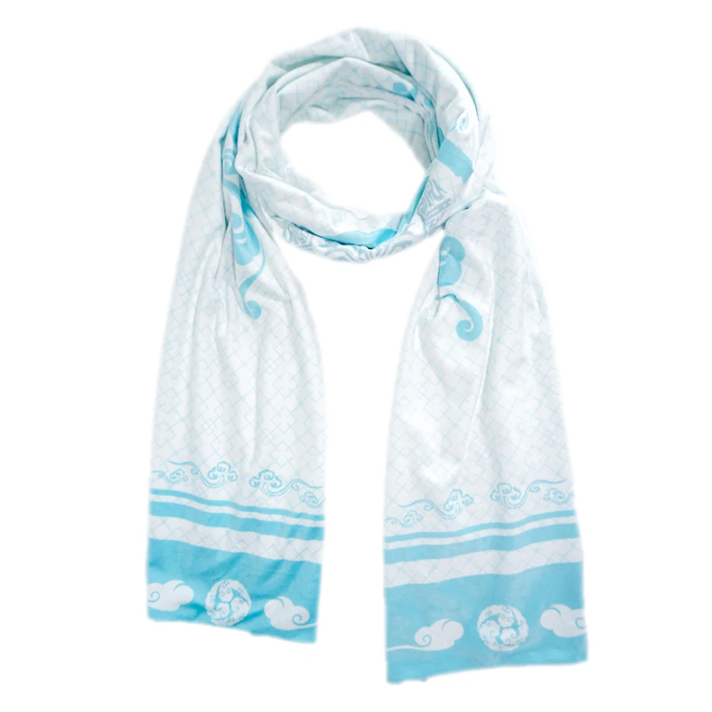 Brdwn Mo Dao Zu Shi Grandmaster of Demonic Cultivation Lan Wangji Wei Wuxian Cosplay Scarf Anime Scarves