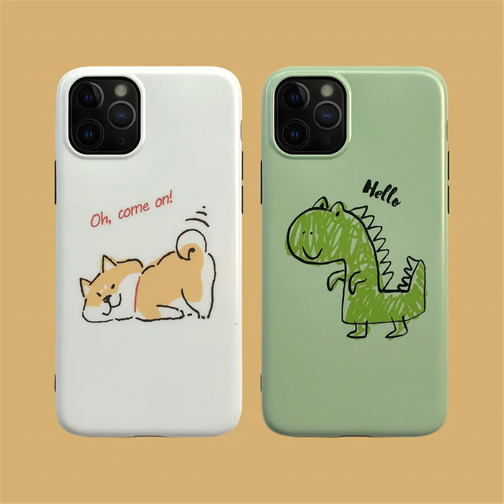 Новый Симпатичный чехол для iPhone 11 Pro Max X XS мягкий из ТПУ XR 6 6S 7 8 Plus | Мобильные