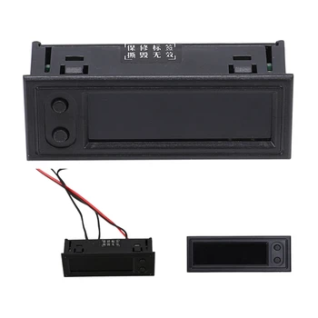 

3 in 1 Car Thermometer Clock Voltage Rx8025 Car Clock Voltage 5.0V - 28V Luminous Voltmeter High Precision Electronic LED Clock
