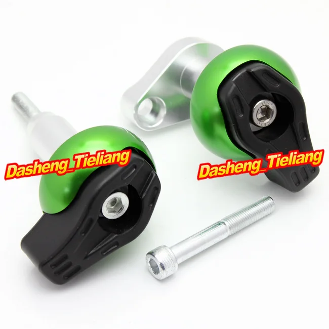 

Motorcycle Stator Cover Slider Frame Crash Protector For Kawasaki Ninja ZX6R 2007 2008 07 08 ZX-6R, Green Color