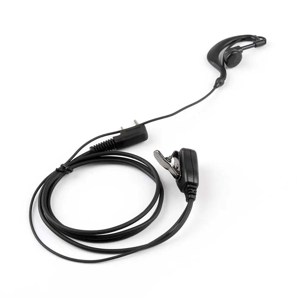 Artudatech 2pin G-в форме гарнитура наушники для Kenwood TK378 YTY QuanSheng TG-UV TG-UV2 TGUV2 WEIERWEI Walkie