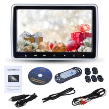 10,1 дюймов многоязычный Автомобильный подголовник монитор HDMI динамик HD видео Универсальный слот-в игры Поддержка USB/DVD плеер/MP5/SD/FM